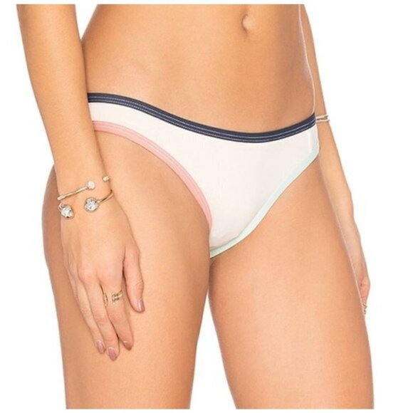NWT Tavik Jayden Moderate Coverage Tapioca Color Blocked Bottom  - XS - Picture 8 of 9